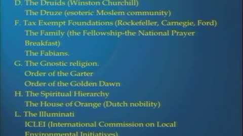 The Case for Satanic Conspiracy - Stan Monteith