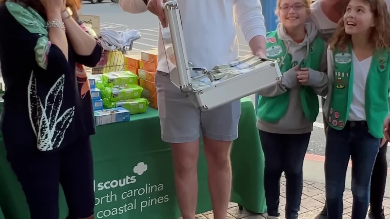 $10,000 Girl Scout Cookies