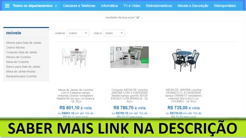 Mesa de Jantar de cozinha com 4 Cadeiras tampo redonda Granito verdadeiro Madrid 90