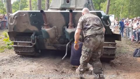 Amazing start up of TANK - Generator - Aircraft radial engine and assembling propeller with rotor