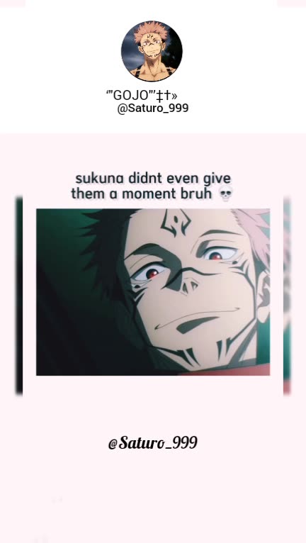 The king Sukuna is Back 💯 😈🚫🔙#jjk #sukuna #anime #trending