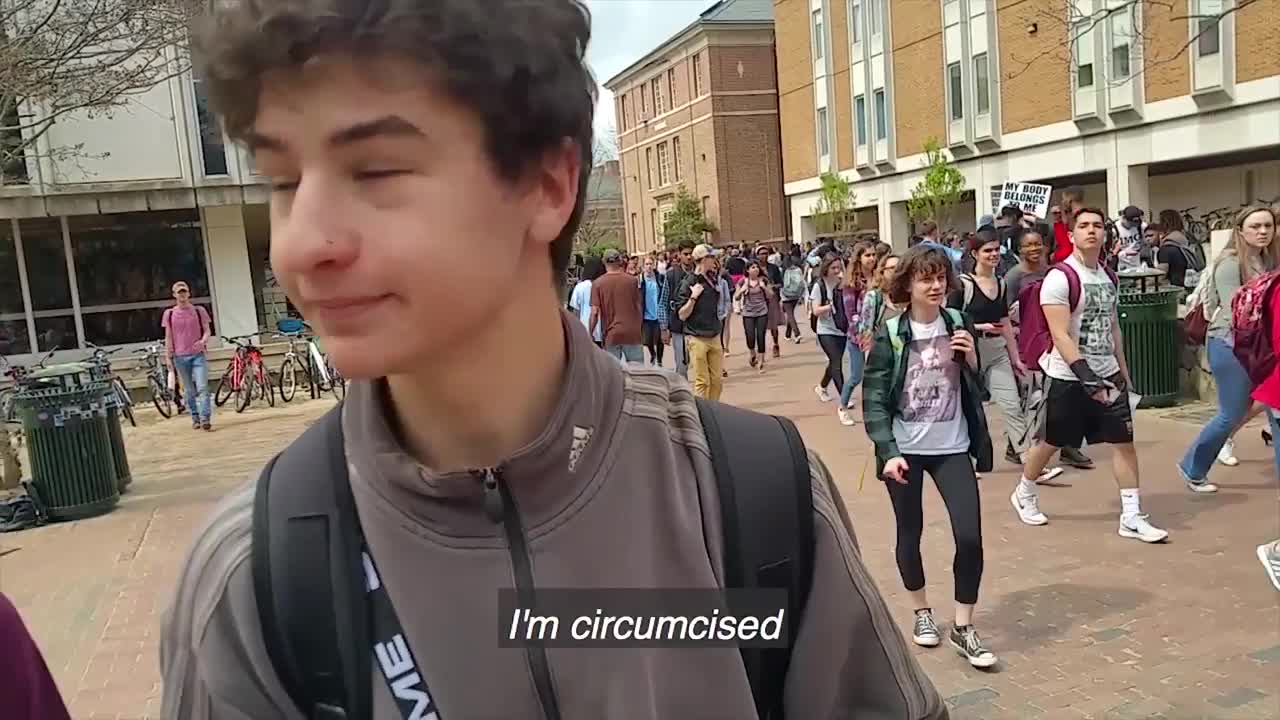 Confident Intact Student