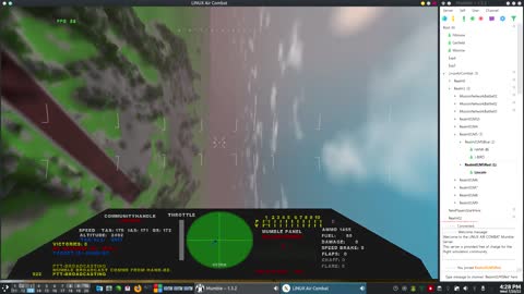 Linux Air Combat, Blake's Mission Lincoln Vs Hank And JBird 220720ab