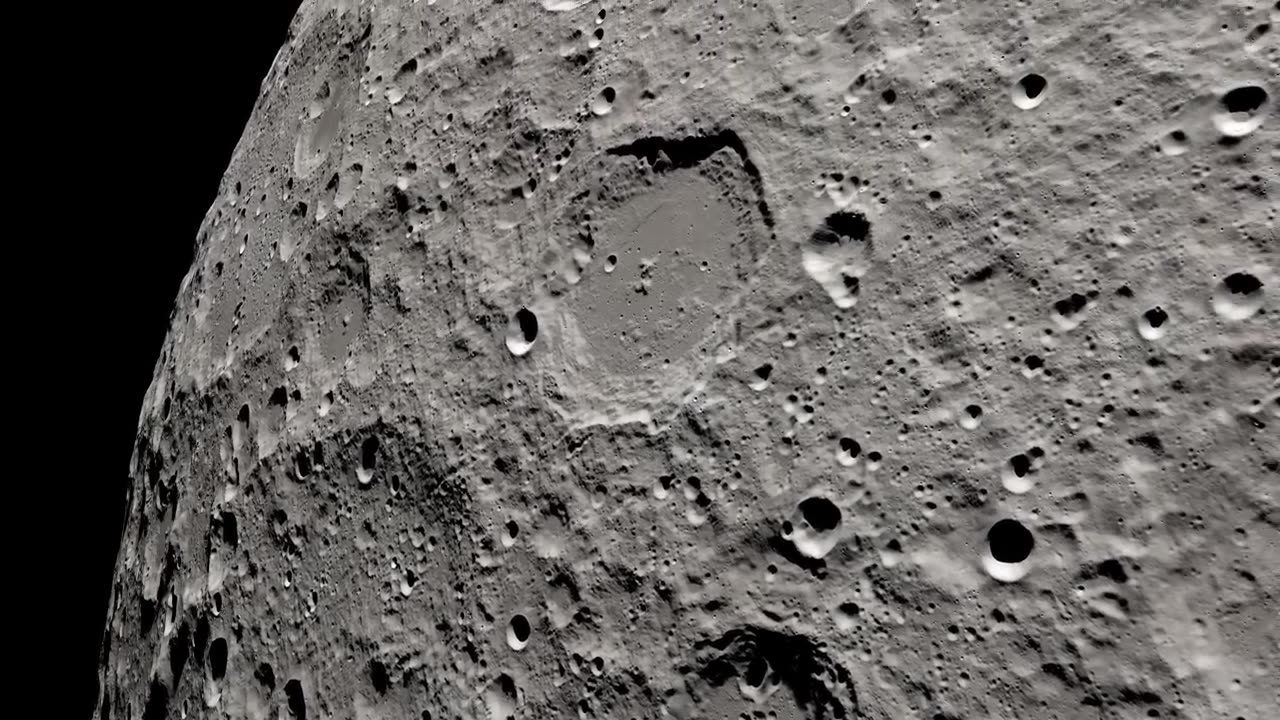 Apollo 13 Views of the Moon in 4K