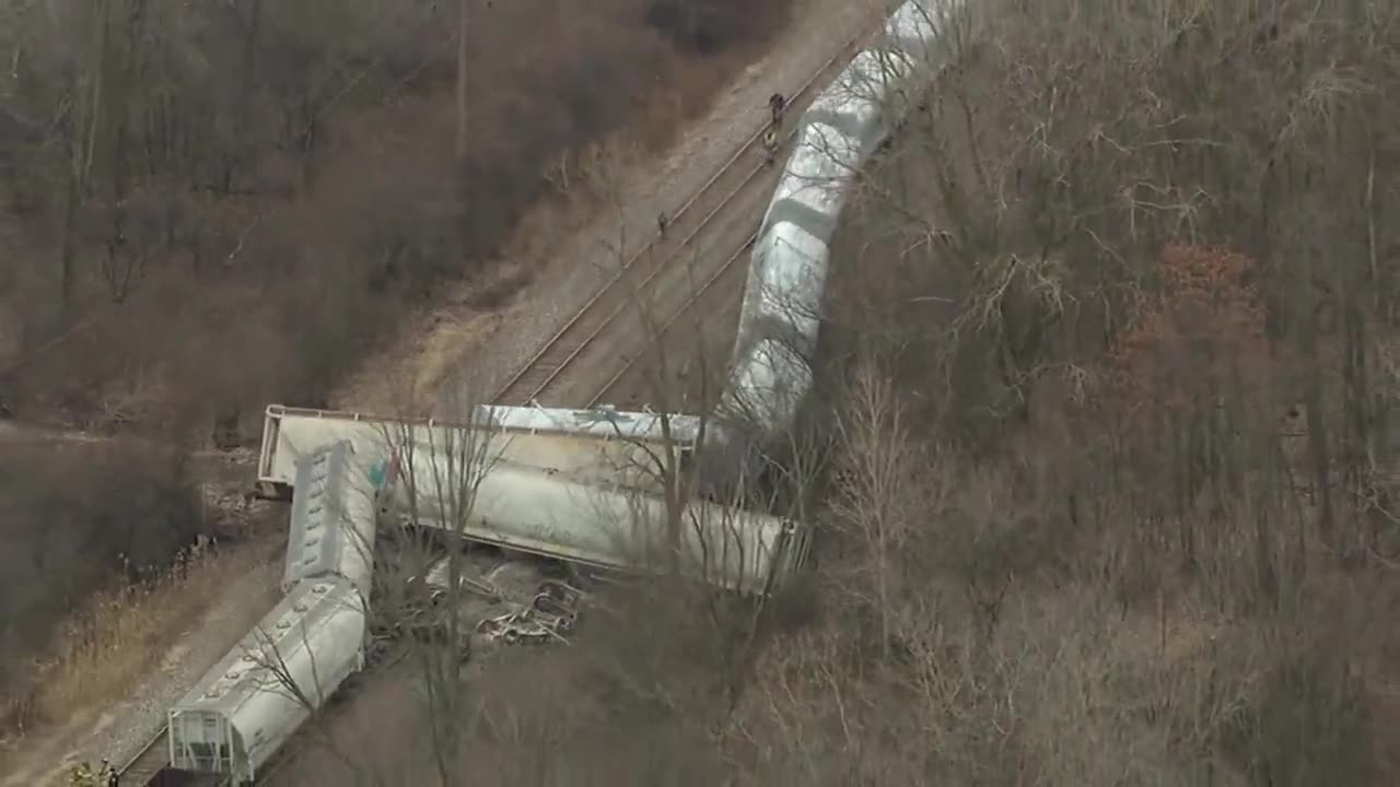 Another train derailment in Van Buren