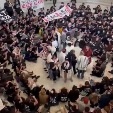 Insurrection: Pro-Hamas Lunatics Occupy Capitol Rotunda