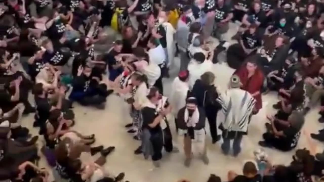 Insurrection: Pro-Hamas Lunatics Occupy Capitol Rotunda