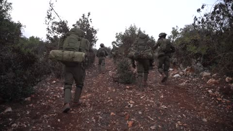 Attached is a video of IDF troops operational activity in southern Lebanon: