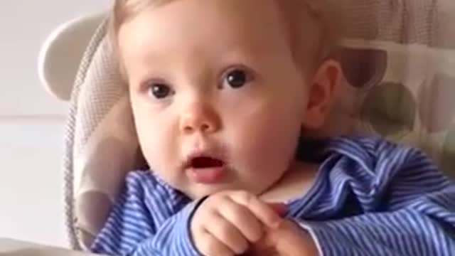 Funny babies wow faces Adorable Moments