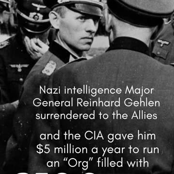 The History of the CIA and Former Nazi Reinhard Gehlen