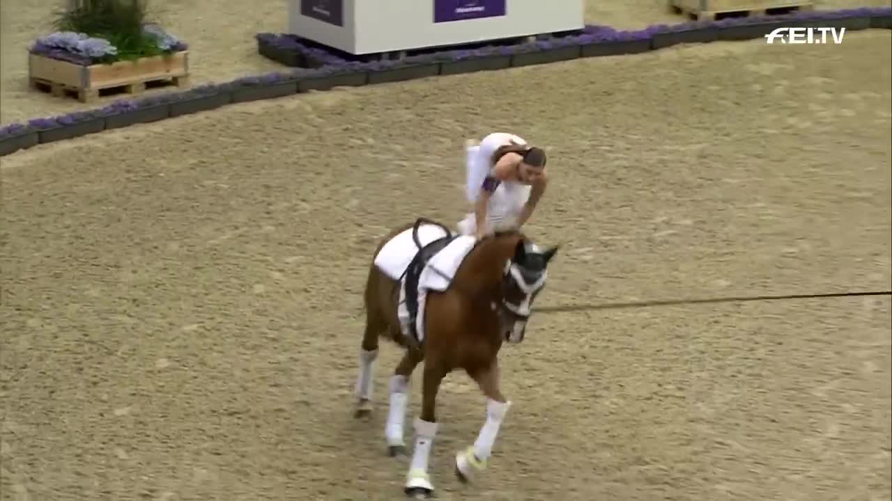 Manon Moutinho is the new WORLD CHAMPION | ECCO FEI World Championships 2022