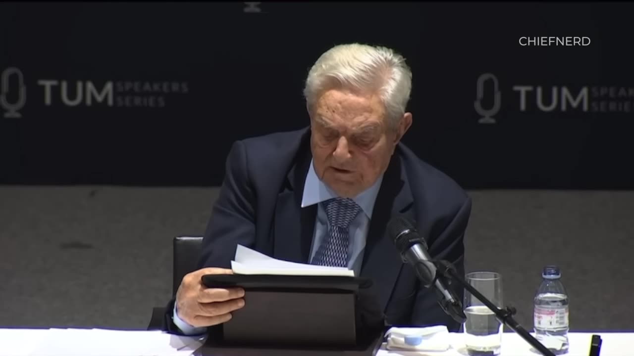 NEW Viral Video: George Soros in Speech hammers on Trump & Endorses DeSantis