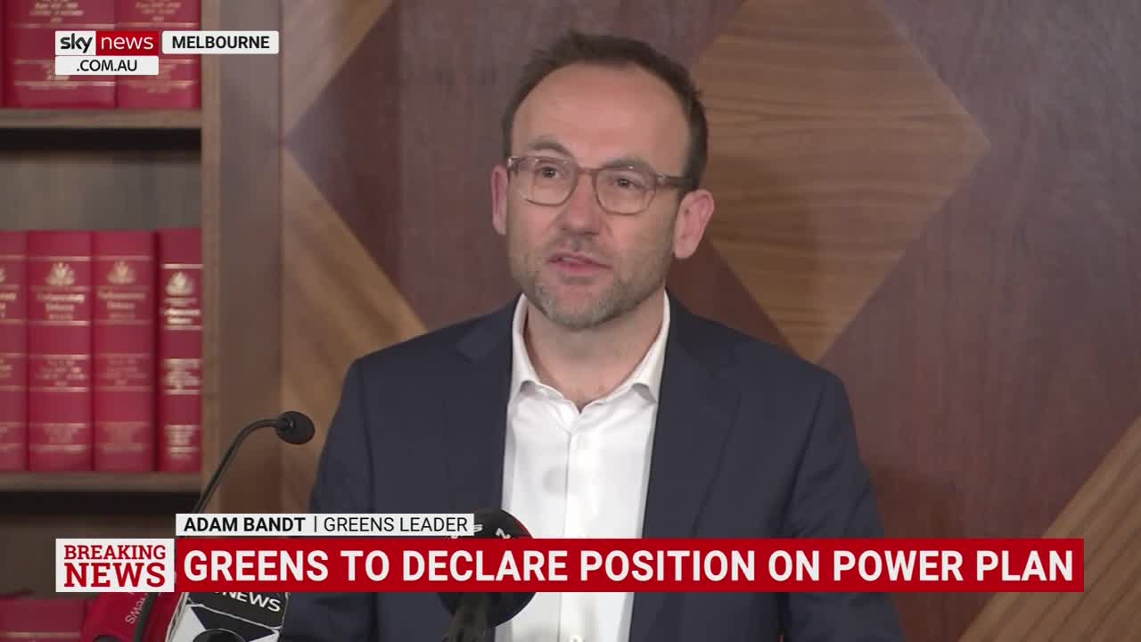 Greens to back government power plan