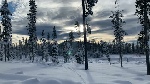 Vivid Sunrise – Central Oregon – Vista Butte Sno-Park – 4K