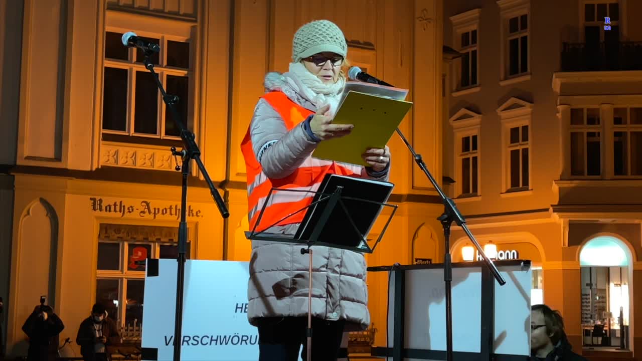 Greifswald: Rede von Ina am 21-02-2022