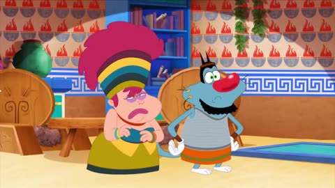 "Oggy Stranded on an Island: An Exciting Adventurous Journey!"