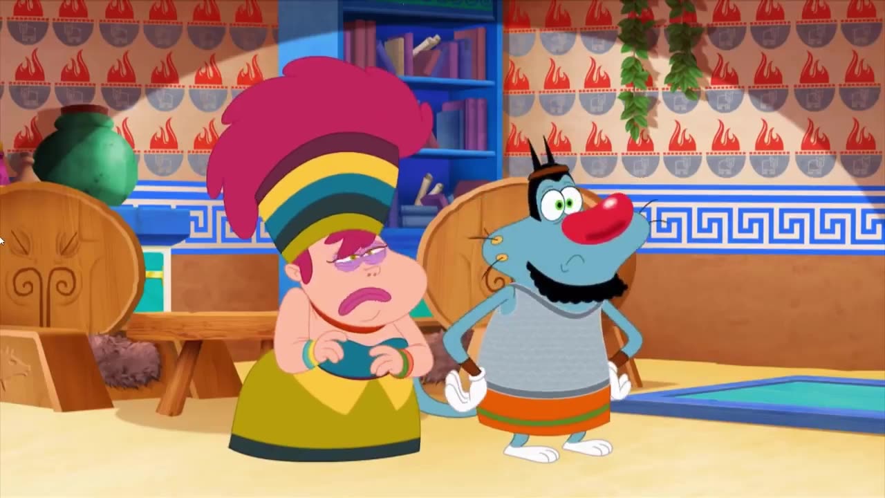 "Oggy Stranded on an Island: An Exciting Adventurous Journey!"