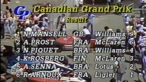 1986 Canadian GP | Round 6/16