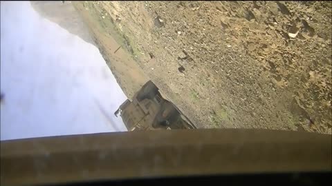 IED EXPLOSION FLIPS MRAP IN AFGHANISTAN - FAILED ATTACK.
