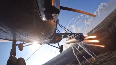 The Ukrainian Mi-8MSB works with the missiles.