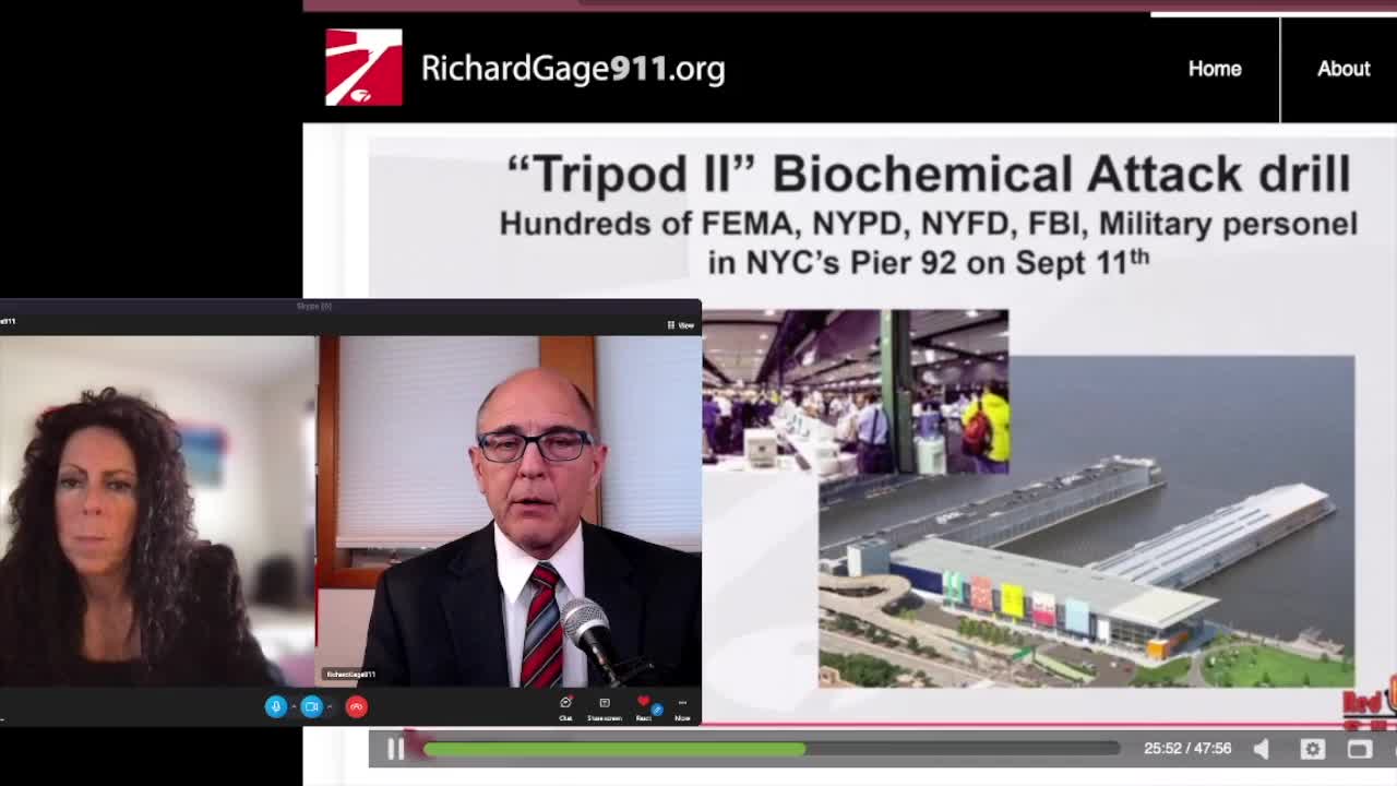 Parallels btwn 9/11 & COVID with Richard Gage of RichardGage911.org