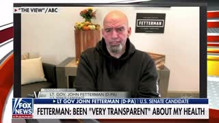 Fetterman on his Health 🤔🤔🤔🤔🤔