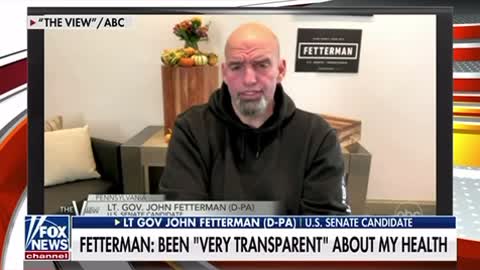 Fetterman on his Health 🤔🤔🤔🤔🤔