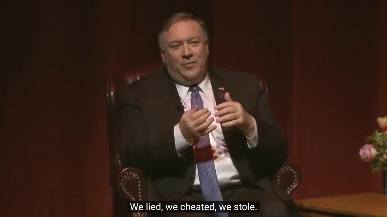 Former CIA Director Mike Pompeo explains how unethical the CIA is