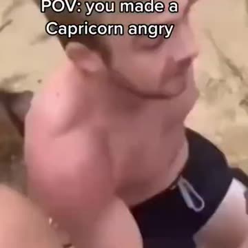 Pov: You made a Capricorn angry #shorts #capricorn ♑🐐
