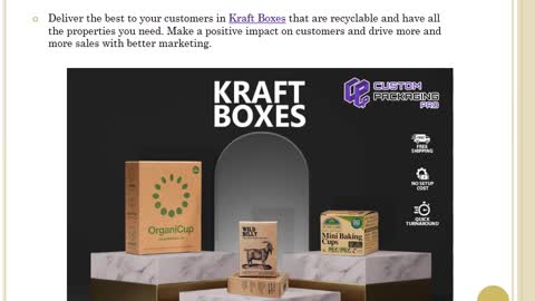Custom Kraft Boxes
