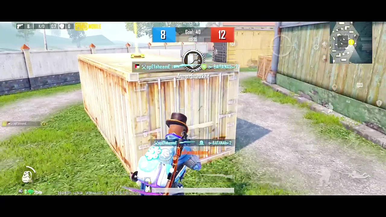 Room 1 vs 1 pubgmobile opfaheem 2