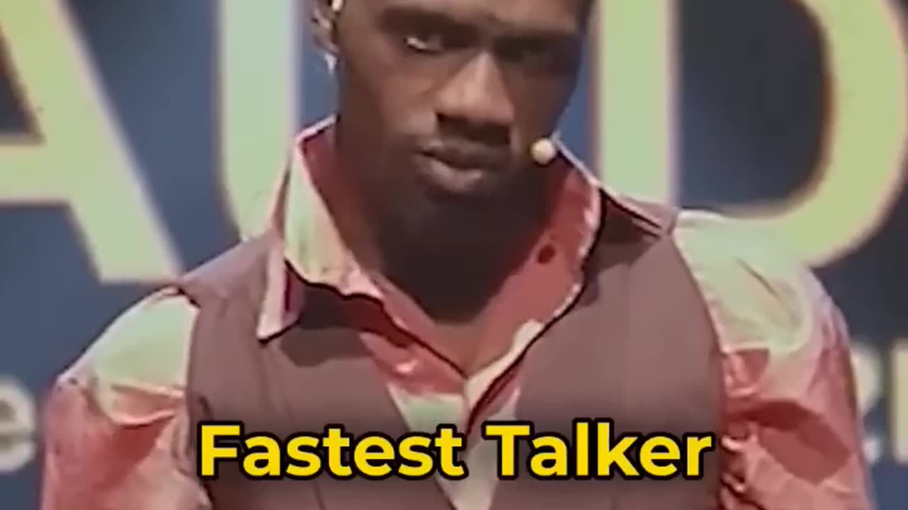 He can write a full page in 3 seconds( Fastest writer in the world)