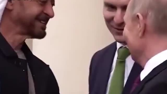 The President of the United Arab Emirates held talks with Putin.