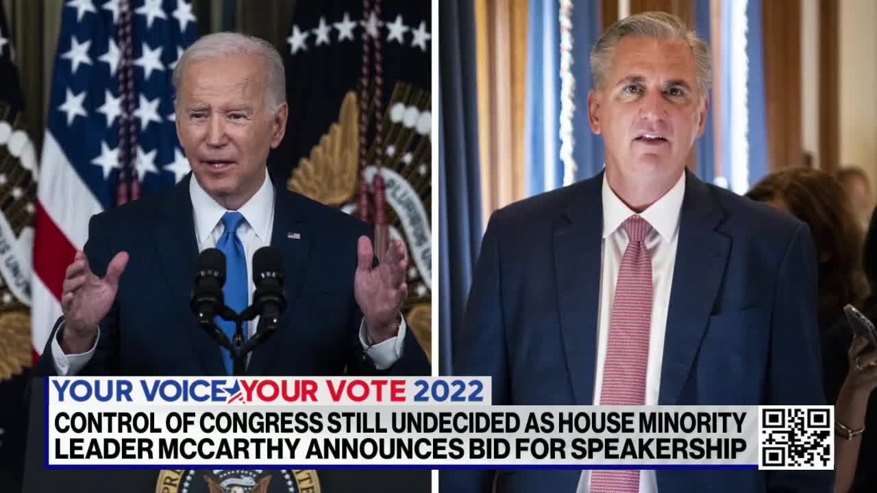 House Minority Leader Kevin McCarthy announces bid for House speaker