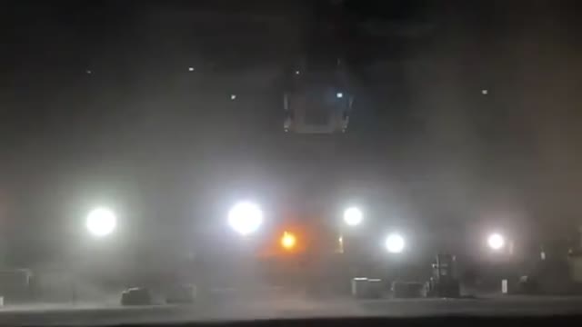 U.S. Army begins evacuations. Boeing CH-47 Chinook lands at Kabul airport 8-14-2021