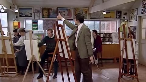 Mr Bean the Barber