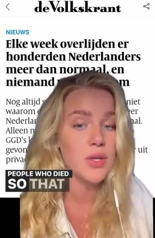 Excess deaths in Netherlands after Clotshot rollout yet authorities are puzzled 🤡