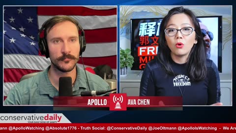 Conservative Daily Shorts: Miles Guo Update w Ava Chen