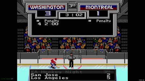 NHL '94 Sega Super Liga Game 21 - dangler (WAS) at Len the Lengend (MON)