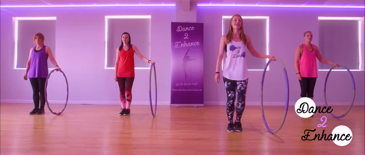 Weighted Hula Hoop Workout For Beginners Omi 'Hula Hoop' || Dance 2 Enhance Fitness