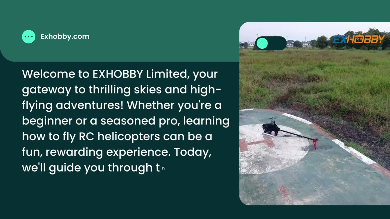 Top Remote Control Helicopters for All Skill Levels - EXHOBBY Limited