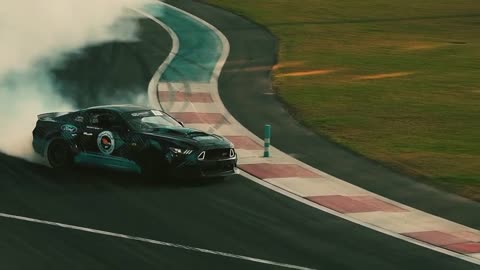 Insane Mustang Drift!