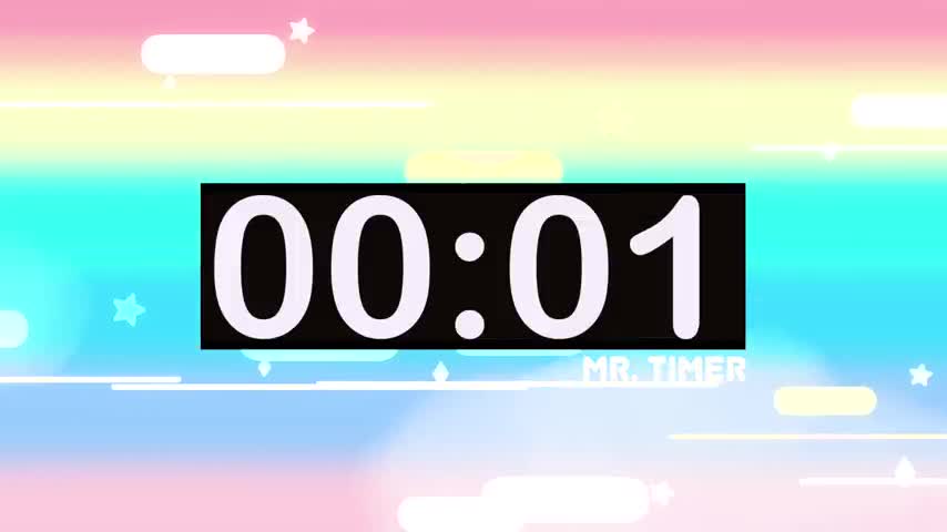 1 Minute Timer with Music for Kids! Countdown Videos HD!@