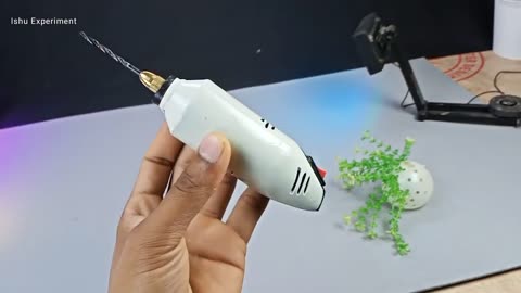 3 in 1 cutter machine - How to make drill machine from 555 dc motor