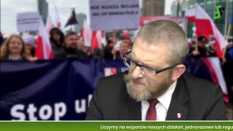 Grzegorz Braun: Stop ukrainizacji Polski! Nie oddaliśmy Bąkiewiczowi Marszu Niepodległości walkowerem!