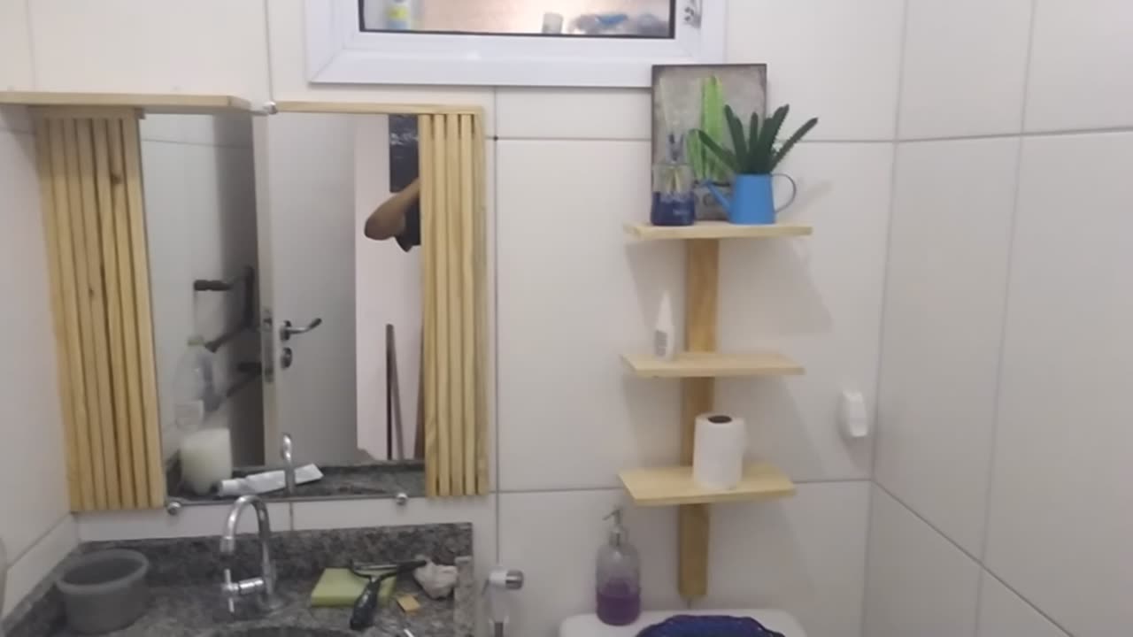 Acabamento a finalizar após piso.