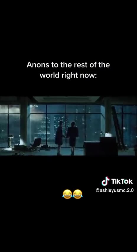 Anons to the rest of the world right now 🤣🤣🤣💥