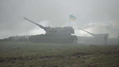 Ukrainian Artillerymen Train on Various NATO Systems