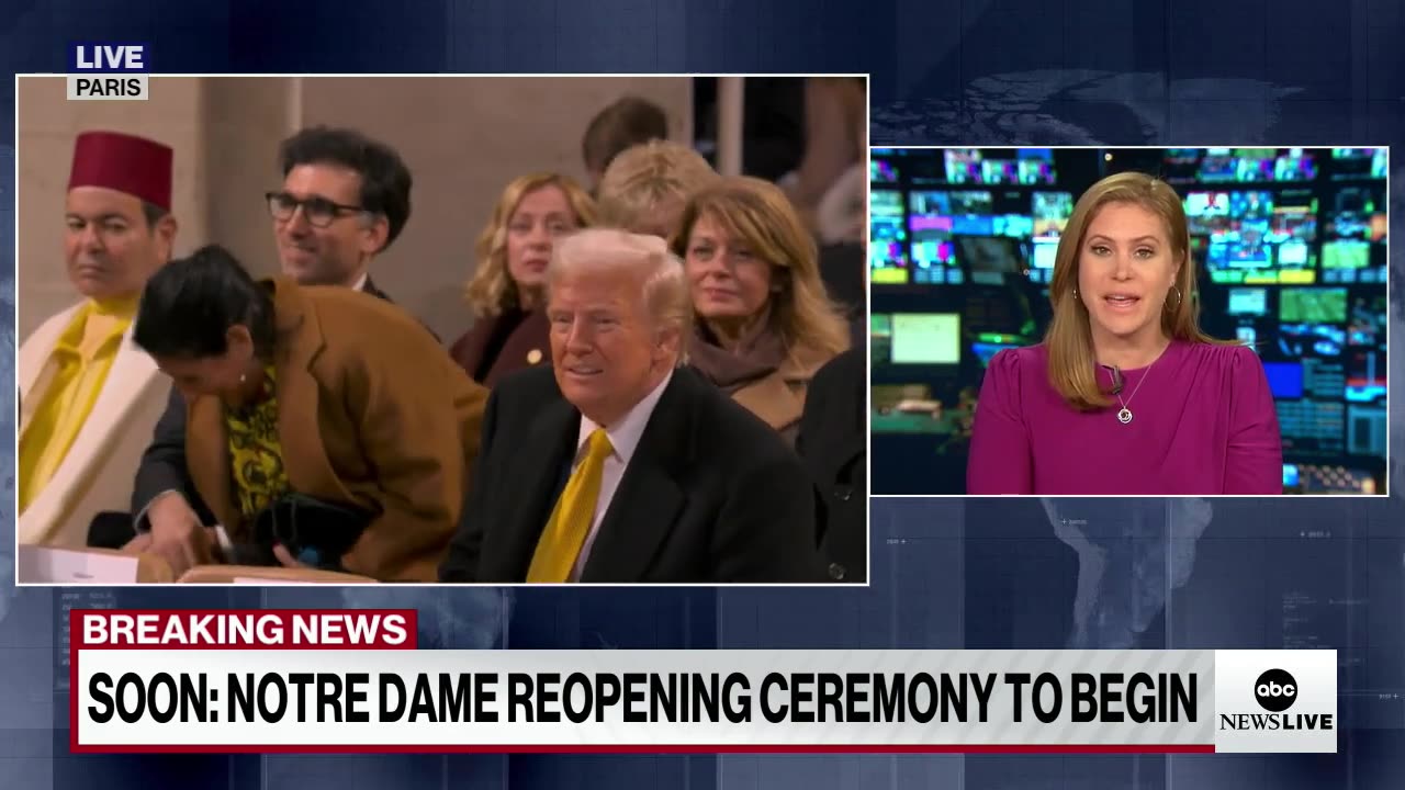 World leaders convene as Notre Dame reconstruction unveiled in Paris