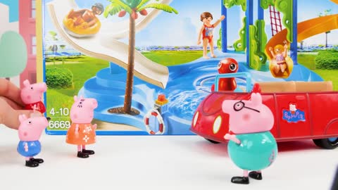 🔴¡Aprende los Palabras con Nueva Piscina de Peppa Pig!🔴 ¡Video para Niños!